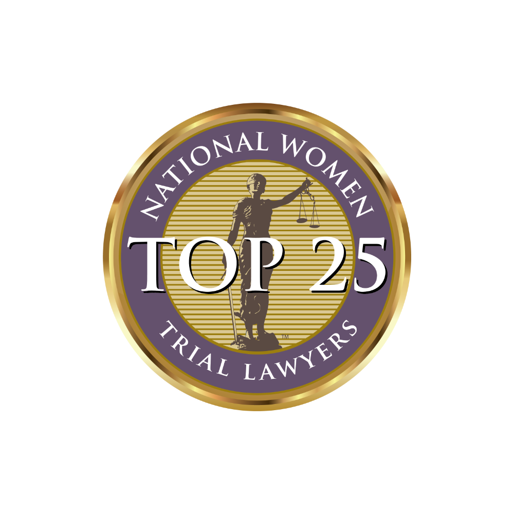 hillary nappi top 25 women attorneys badge